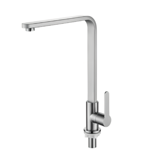Single Cold Faucet 124001 Brushed