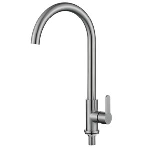 Single Cold Faucet 127001 Brushed