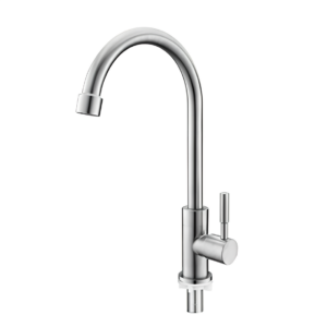 Single Cold Faucet 129001 Brushed