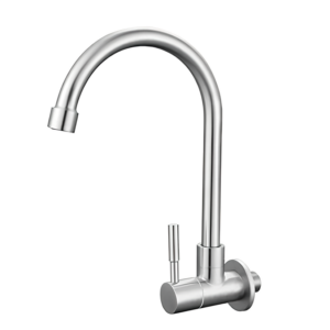 Single Cold Faucet 138001 Brushed